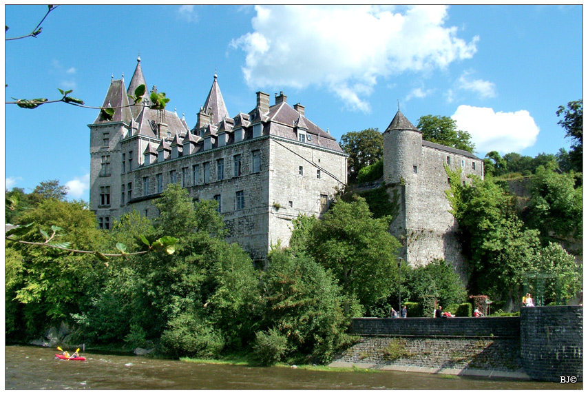 Kasteel van Durbuy - omgeving en landschap